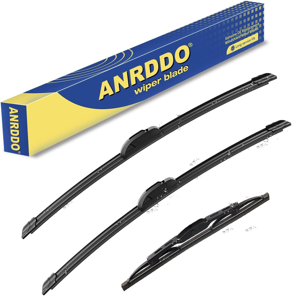 ANRDDO Traverse 24in left wiper blade for rain clarity and OE fit