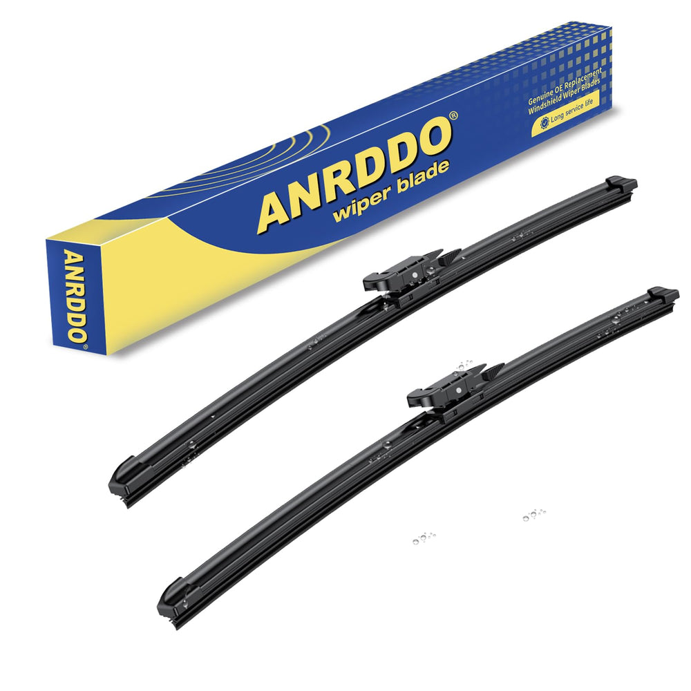 ANRDDO BMW 3-Series 24/19 inch wiper blades for clear visibility.