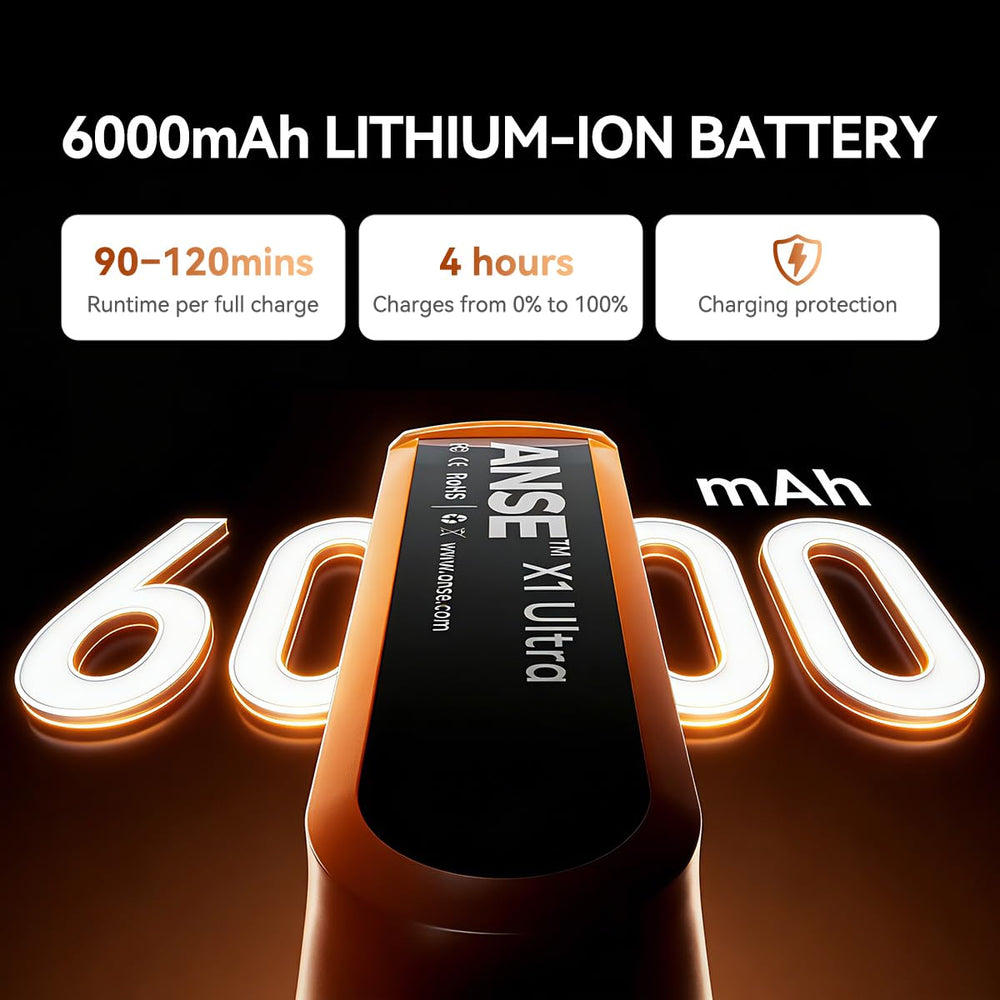 ANSE X1 Ultra operates cordless for convenient fuel transfer anywhere.