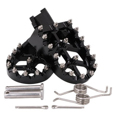 AnXin CNC aluminum foot pegs in 7075 alloy for strength and corrosion resistance