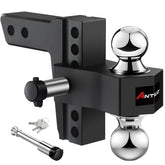 ANTbay adjustable hitch in a 2-inch receiver for versatile towing