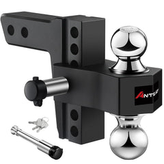 ANTbay adjustable hitch in a 2-inch receiver for versatile towing