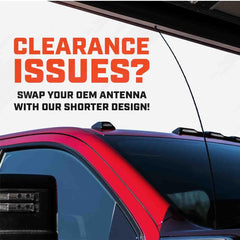 AntennaMastsRus easy installation in minutes for a quick upgrade.