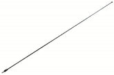 AntennaMastsRus 31 inch black tapered antenna mounted on Toyota Tundra for OEM-fit appearance