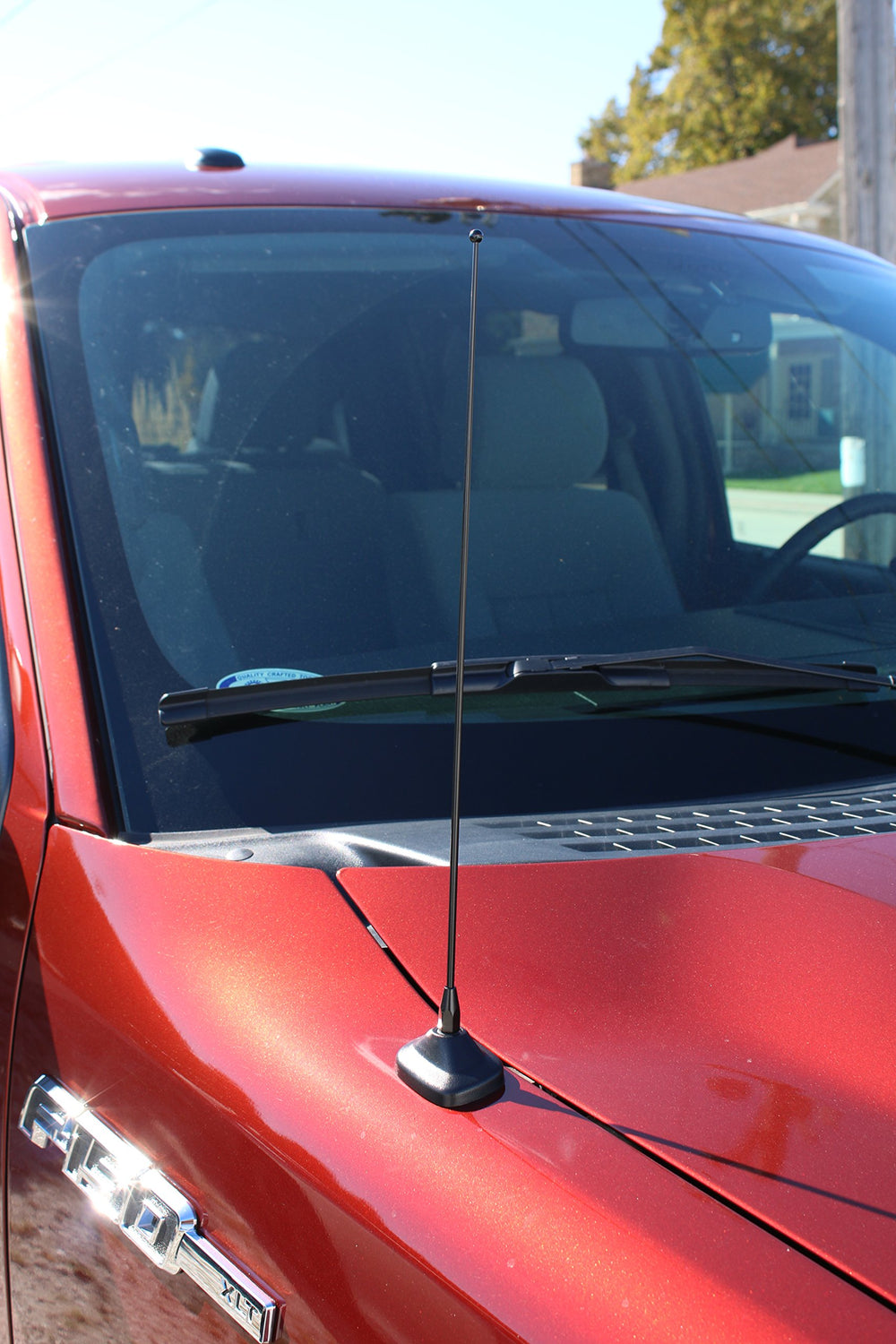 AntennaMastsRus durable black finish preserves appearance in all weather