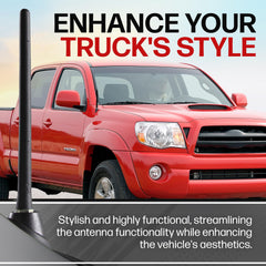 AntennaMastsRus screw-on design enables quick installation on Tacoma.
