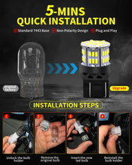 Backup/reverse light using Antline LEDs for clearer rear visibility