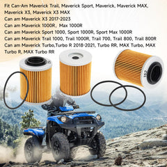 Direct replacement feel with ANWTOTU oil filter for precise sizing.