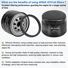 ANWTOTU 6-pack oil-filter set offers cost-effective maintenance.