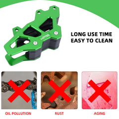 AnXin chain guide guard for KX450 maintaining chain alignment in trails