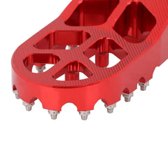 AnXin CNC aluminum foot pegs with Y-bridge design for stability.