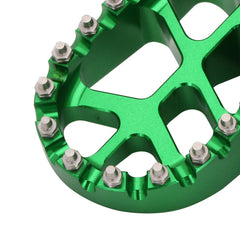 AnXin foot pegs ready for KLX model installation.