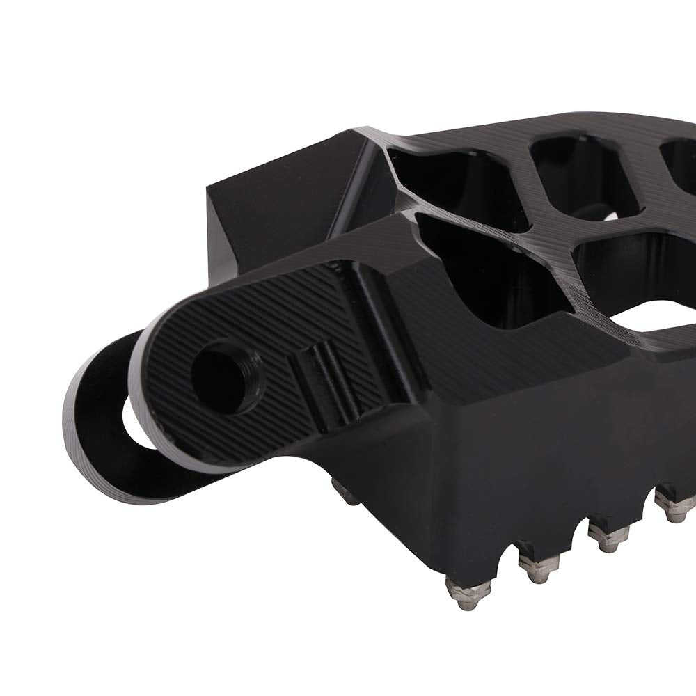 AnXin foot pegs installation image showing secure mounting