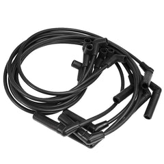Anxingo 8mm spiral-core wires close-up, showcasing durable insulation and spiral construction.