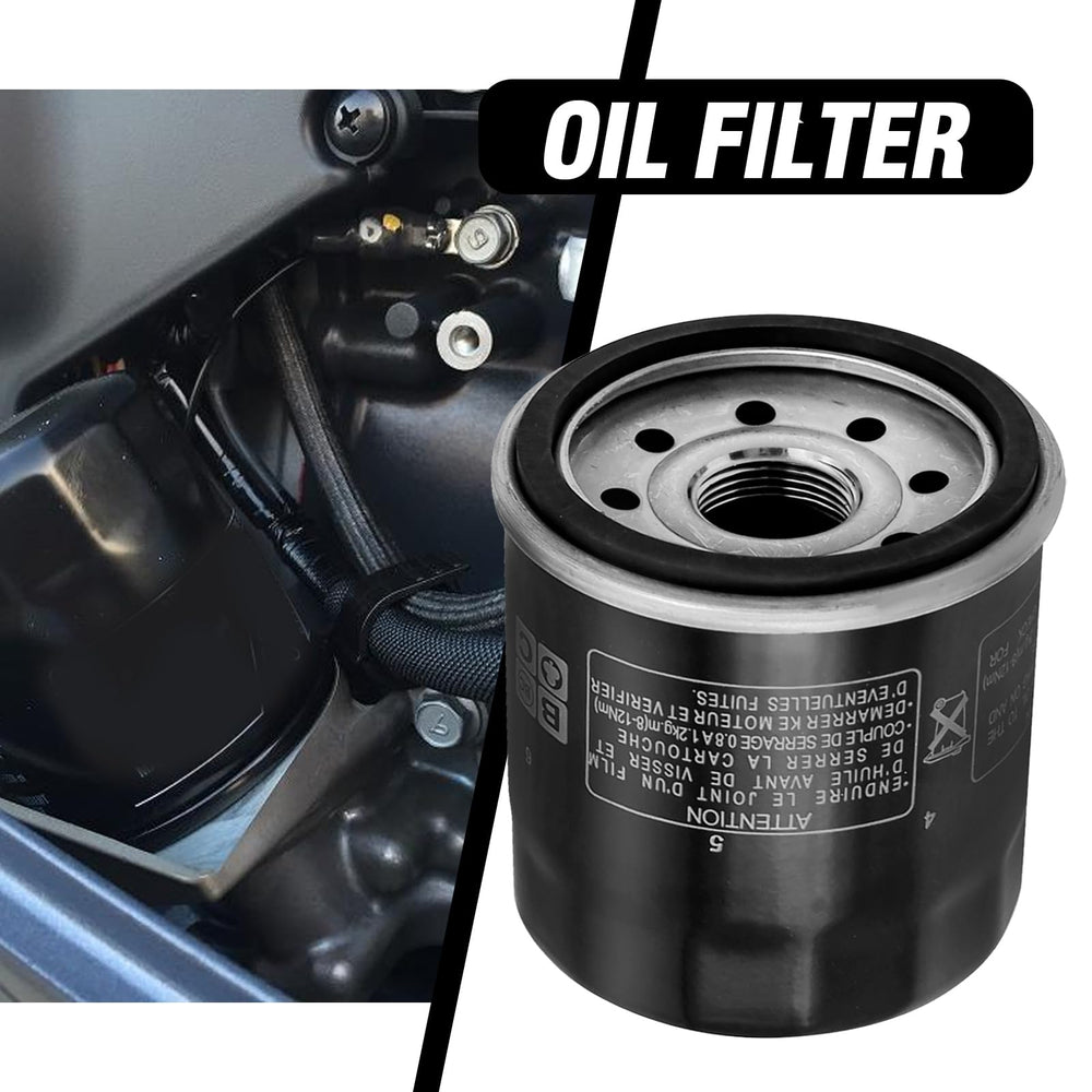 Anxingo Yamaha oil filter durable materials, long-lasting filtration.