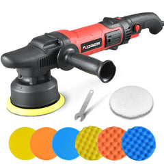 AOBEN Buffer Polisher with a 5-inch disc for swirl-free car finish