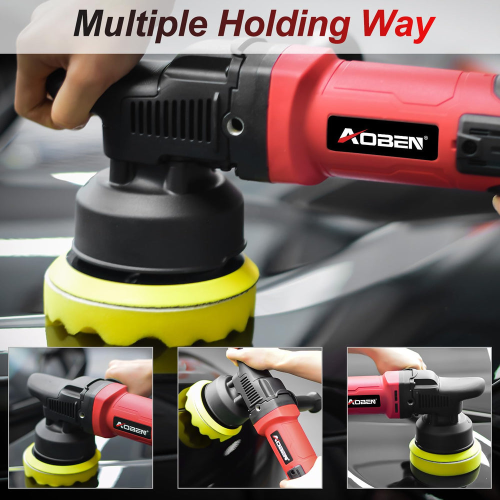 AOBEN Buffer Polisher detachable handle enables comfortable use