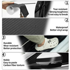 Aochinmoto interior trim edge wrap adds sleek carbon look to interiors.