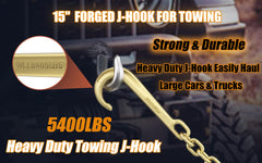 AODESTINY easy-connect J-hook compatible with chains or bridles for quick setups.