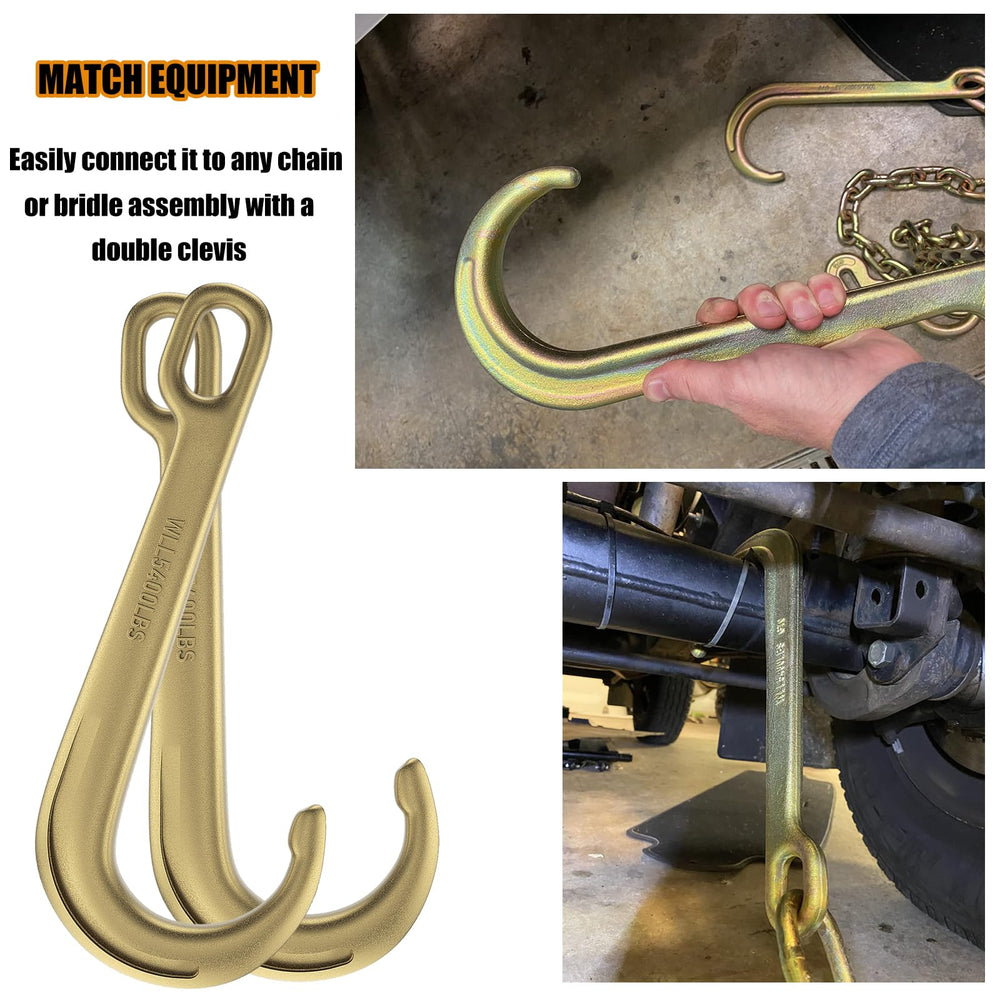 AODESTINY versatile hook ideal for securing large cargo on trailers and work sites.