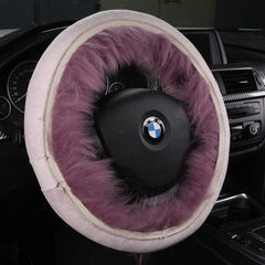 AOGELAN handbrake cover pink enhances grip and warmth