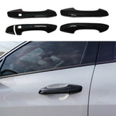 AOKIO glossy black door handle cover front view enhances Kia K5 styling
