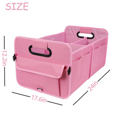 AOKJOY organizer folded with buckle for compact, space-saving storage.