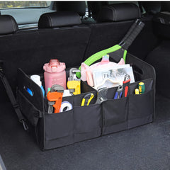 AOKJOY trunk organizer folded-compact for easy storage when not in use.