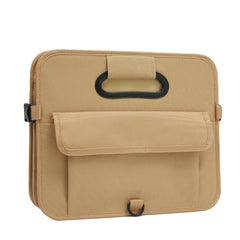 AOKJOY trunk organizer waterproof material resists spills and weather.