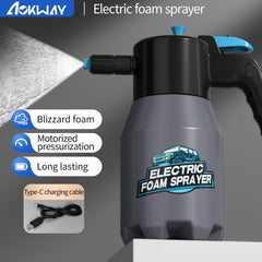 Aokway foam sprayer 75-degree spray pattern for thorough cleaning