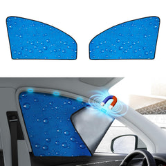 Aokway side window sunshade installed on the front-left for UV protection and glare reduction