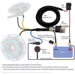 AOLIHAN pre-wired harness enables quick, tool-free installation.