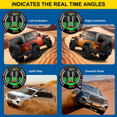 AOMOSUR battery voltmeter display keeps track of power before long drives.