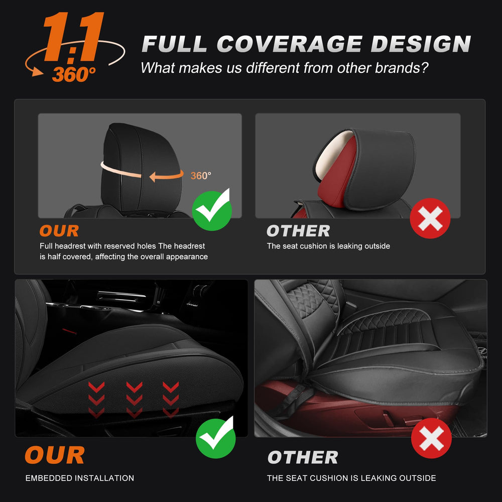 AOMSAZTO airbag-friendly seams ensure safe deployment and fit