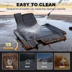 AOMSAZTO anti-slip texture mats prevent shifting in wet conditions