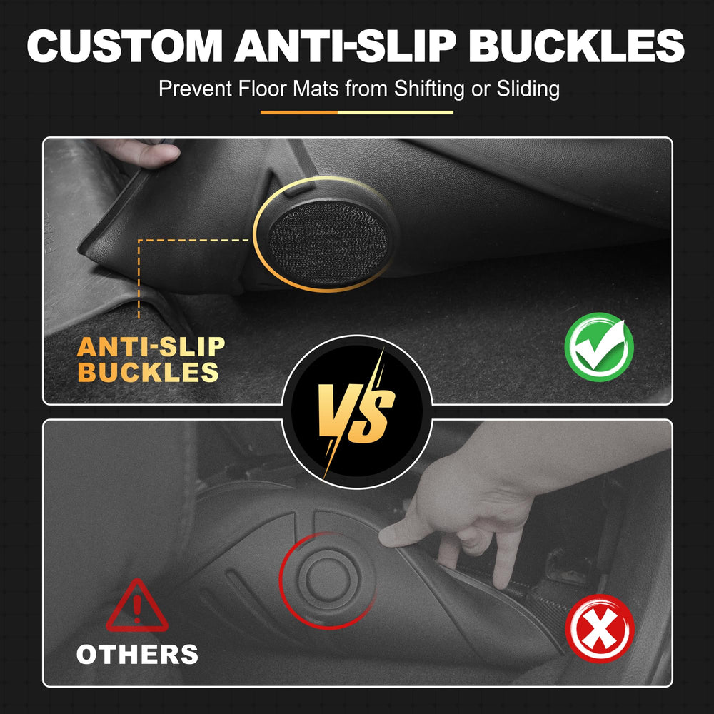 AOMSAZTO Rav4 easy-clean, odorless TPE material.