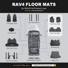 AOMSAZTO Rav4 not for vinyl floors—verify compatibility.
