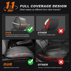 AOMSAZTO wrap-around bottom design provides full-coverage protection.