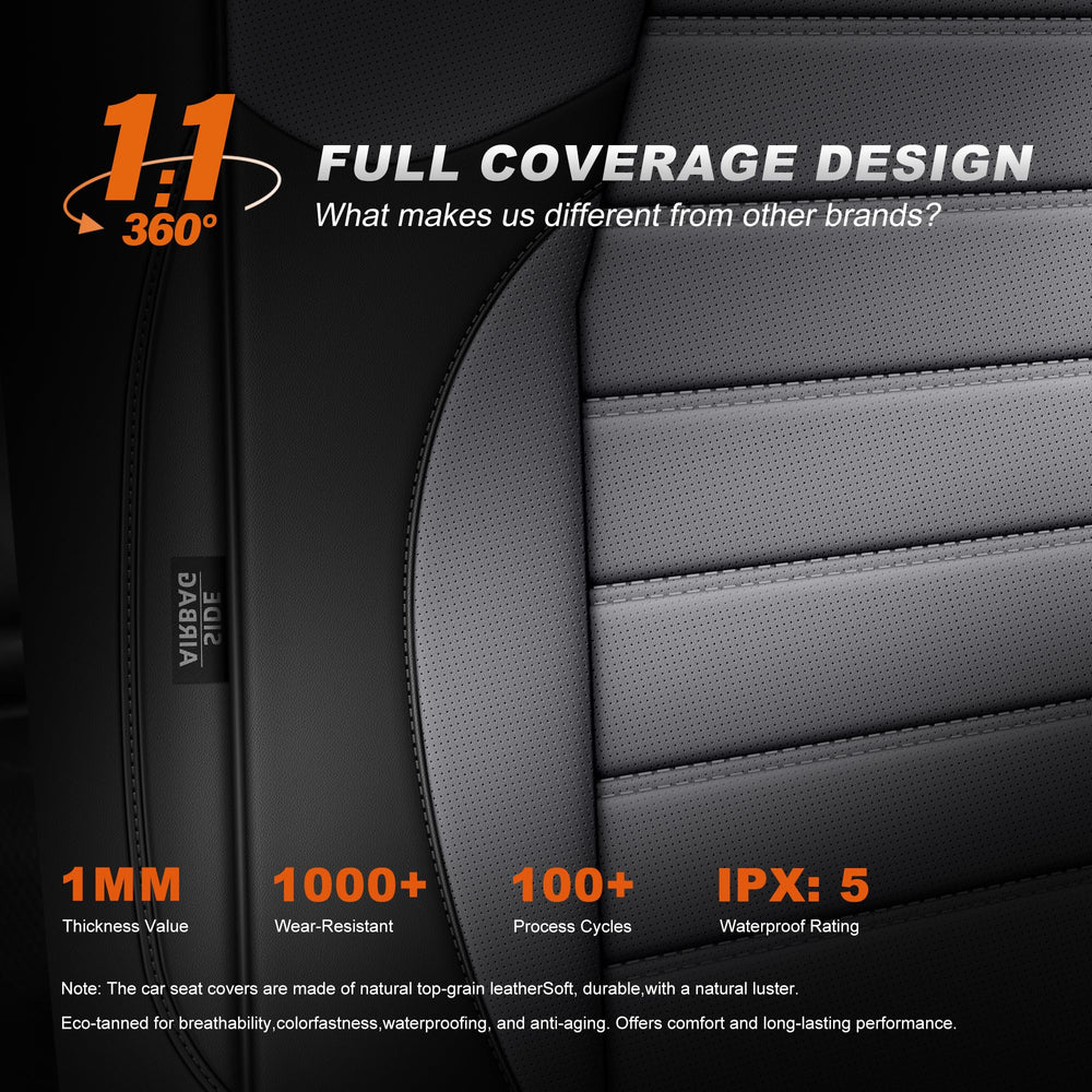 AOMSAZTO 12-month warranty seat cover ensures reliable support and service