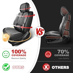 AOMSAZTO airbag-compatible design maintains safety features in use.