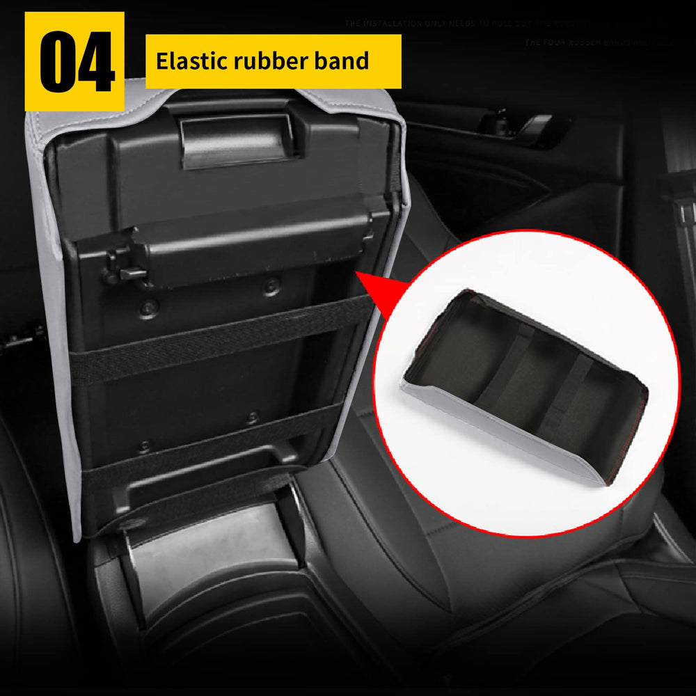 AOMSAZTO anti-slip bottom keeps the cover in place during driving.