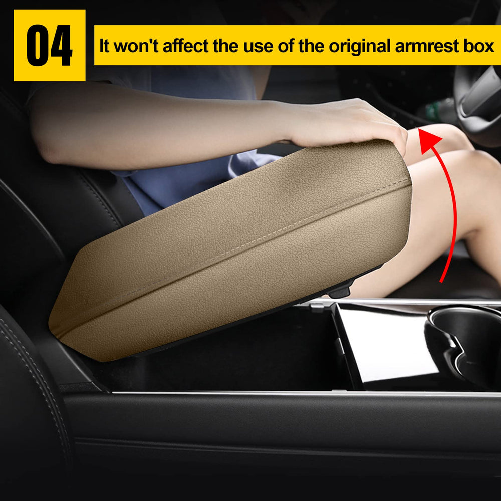 AOMSAZTO armrest protector for Civic guards against wear.