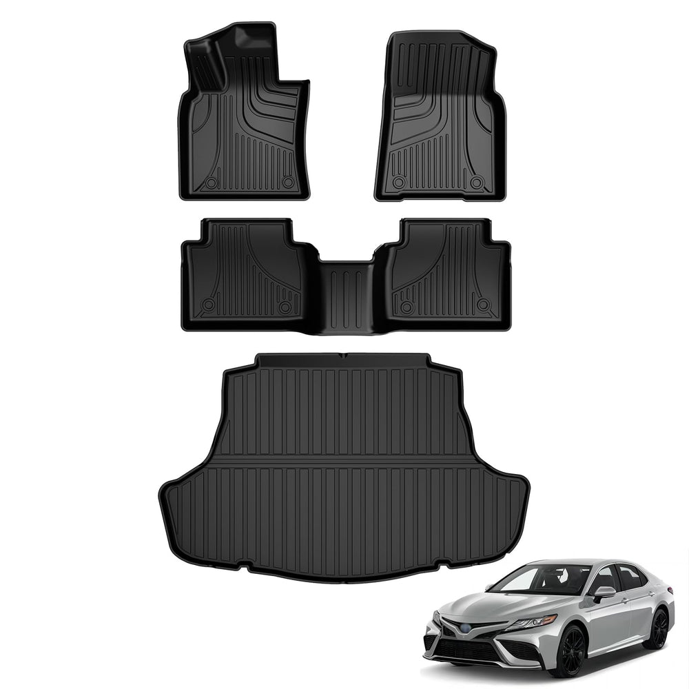 AOMSAZTO Camry front floor mats provide precise all-weather protection.