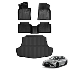 AOMSAZTO Camry front floor mats provide precise all-weather protection.