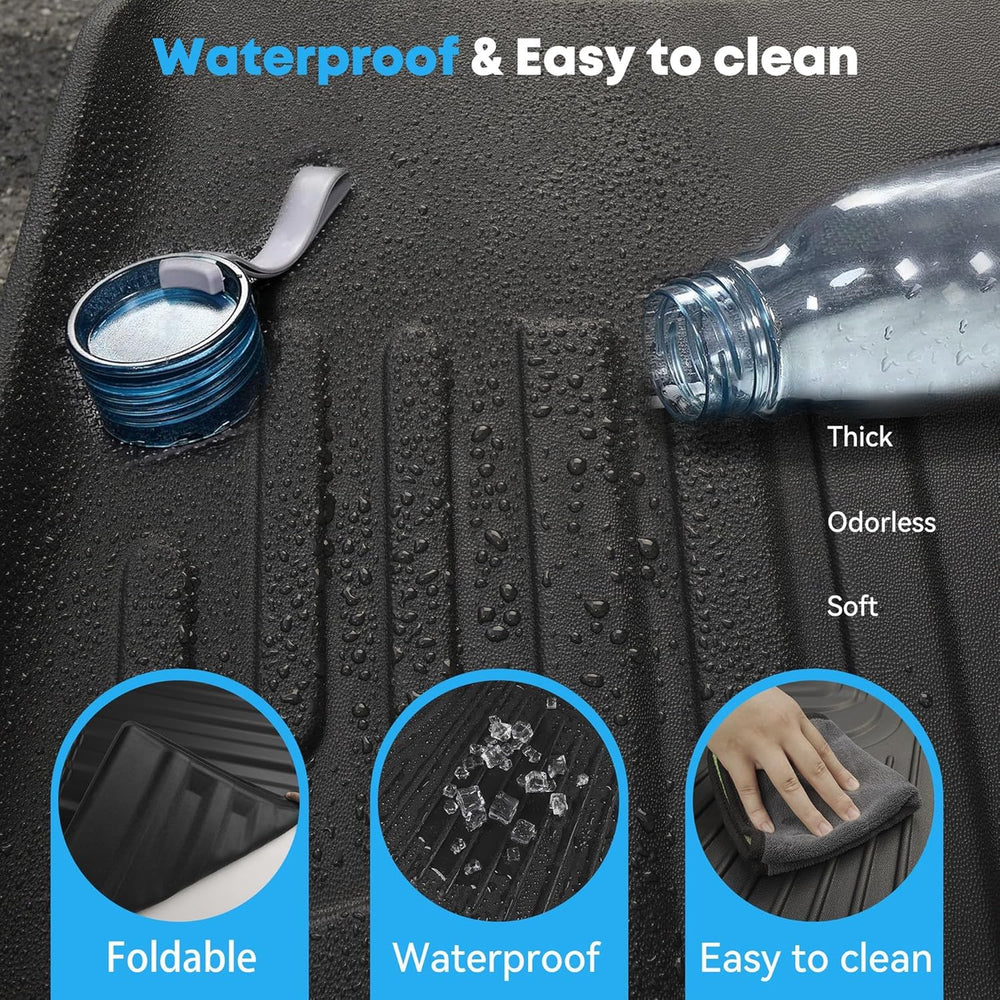 AOMSAZTO Camry mats feature a non-slip surface to stay in place.