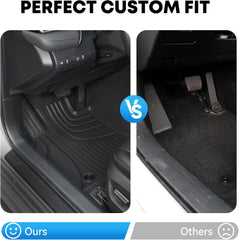AOMSAZTO Camry mat close-up shows durable TPE material.
