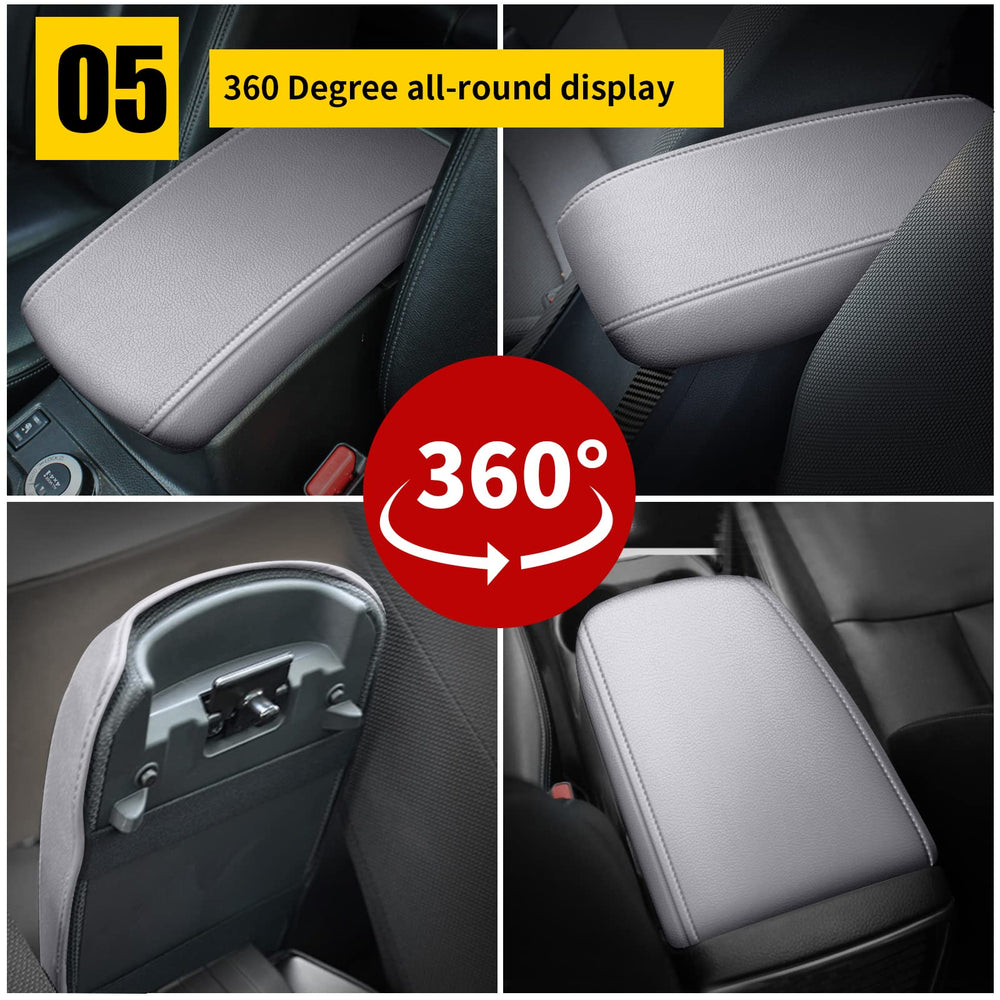AOMSAZTO center console cover integrates with the Civic interior fit.