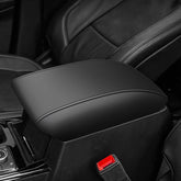 AOMSAZTO console cover for Explorer with black stitch, seamless fit.