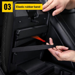 AOMSAZTO armrest cover installs quickly with elastic belts.
