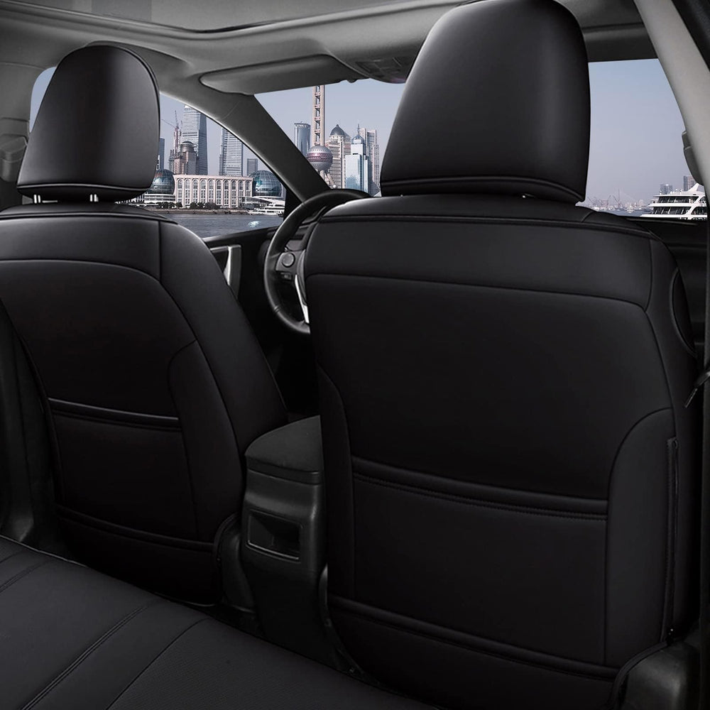 AOMSAZTO front-seat airbag-safe design preserves airbags and keeps seatbelt use unimpeded.